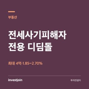전세사기피해자 디딤돌